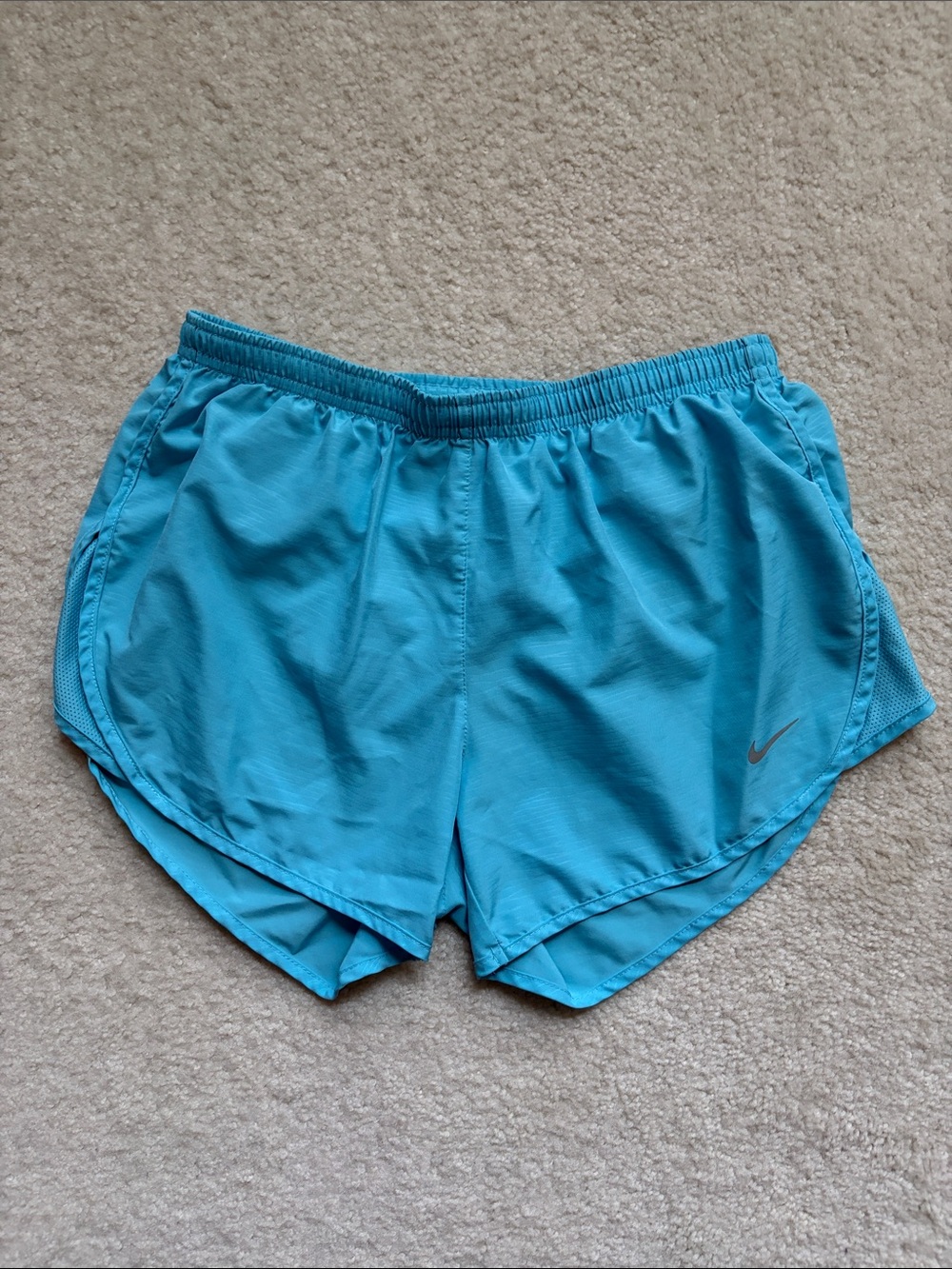 Nike Women’s Teal Athletic Running Shorts